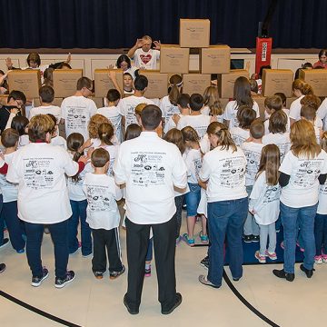 Charity project in kindergarten christian school