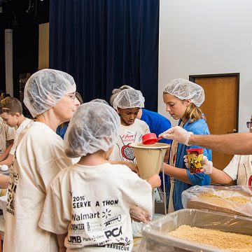 Hearts and hunger project in virginia christian academy