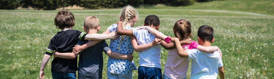 students walking in christian schools in va