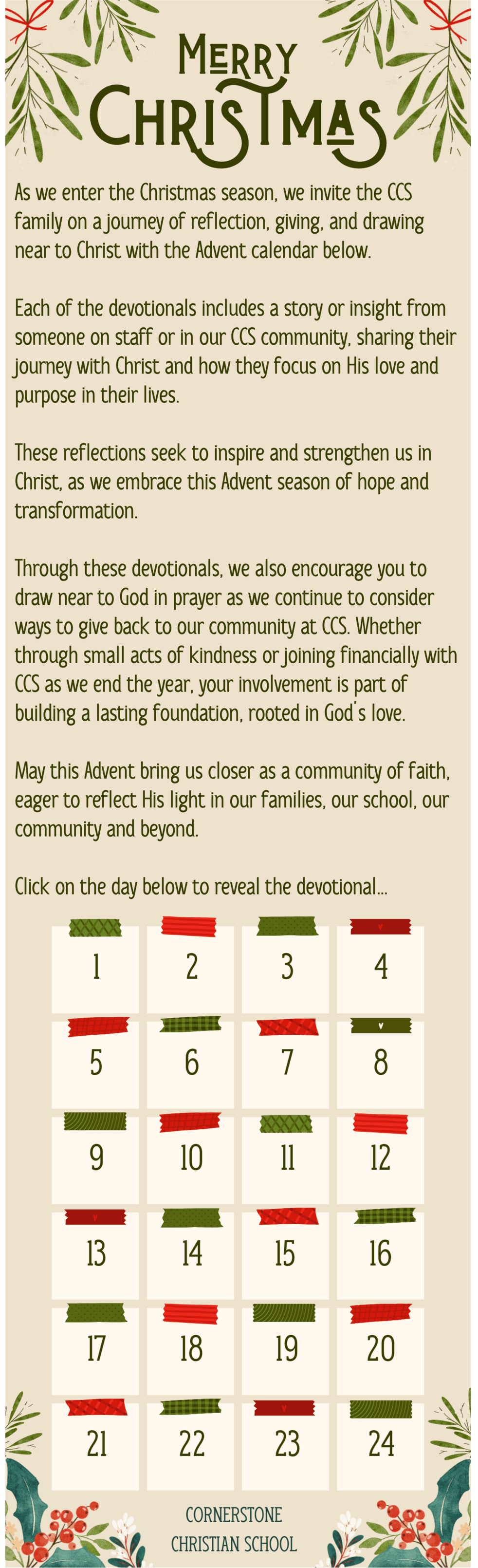 2024 Advent